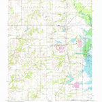 United States Geological Survey Waltonville, IL (1975, 24000-Scale) digital map