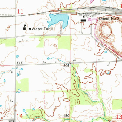 United States Geological Survey Waltonville, IL (1975, 24000-Scale) digital map