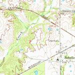 United States Geological Survey Waltonville, IL (1975, 24000-Scale) digital map