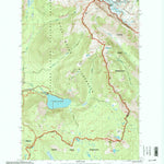 United States Geological Survey Walupt Lake, WA (1998, 24000-Scale) digital map
