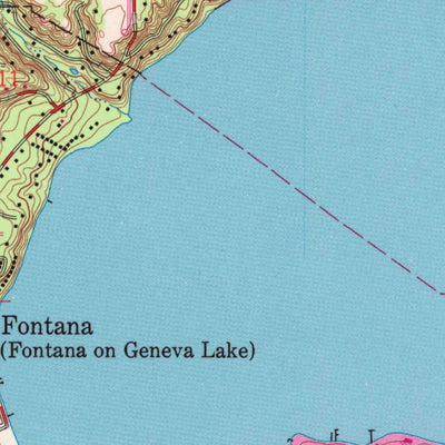 United States Geological Survey Walworth, WI (1960, 24000-Scale) digital map