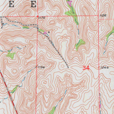 United States Geological Survey Wamego, KS (1953, 24000-Scale) digital map