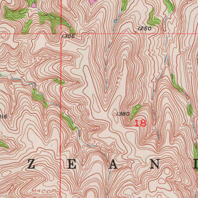 United States Geological Survey Wamego SW, KS (1953, 24000-Scale) digital map