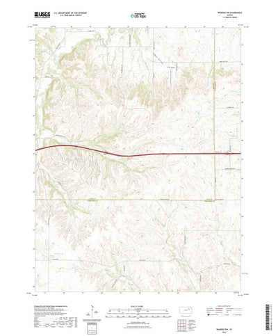 United States Geological Survey Wamego SW, KS (2022, 24000-Scale) digital map