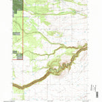 United States Geological Survey Wamic, OR (1996, 24000-Scale) digital map