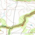 United States Geological Survey Wamic, OR (1996, 24000-Scale) digital map