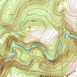 United States Geological Survey Wamic, OR (1996, 24000-Scale) digital map