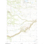 United States Geological Survey Wamic, OR (2020, 24000-Scale) digital map