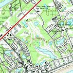 United States Geological Survey Wampee, SC (1990, 24000-Scale) digital map