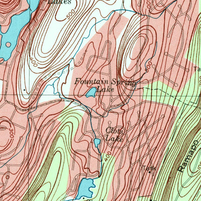 United States Geological Survey Wanaque, NJ (1995, 24000-Scale) digital map