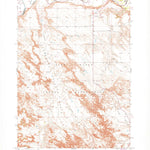United States Geological Survey Wanblee NE, SD (1951, 24000-Scale) digital map