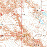 United States Geological Survey Wanblee NE, SD (1951, 24000-Scale) digital map