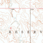 United States Geological Survey Wanblee, SD (1950, 24000-Scale) digital map