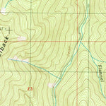 United States Geological Survey Wanderers Peak, OR (1985, 24000-Scale) digital map