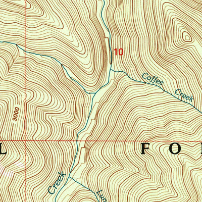 United States Geological Survey Wanderers Peak, OR (1997, 24000-Scale) digital map
