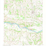 United States Geological Survey Wanette, OK (1965, 24000-Scale) digital map