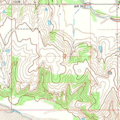 United States Geological Survey Wanette, OK (1965, 24000-Scale) digital map