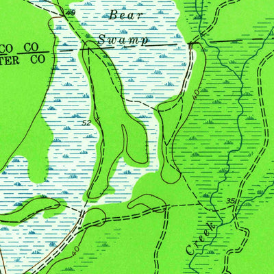 United States Geological Survey Wango, MD (1942, 24000-Scale) digital map