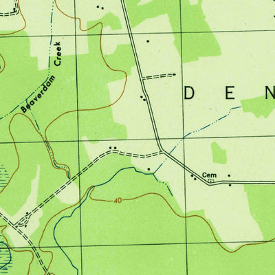 United States Geological Survey Wango, MD (1943, 31680-Scale) digital map