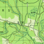 United States Geological Survey Wango, MD (1943, 31680-Scale) digital map