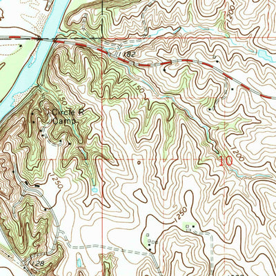 United States Geological Survey Wann, NE (1968, 24000-Scale) digital map