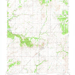 United States Geological Survey Wann, OK-KS (1972, 24000-Scale) digital map