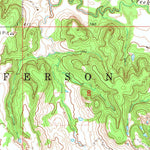 United States Geological Survey Wann, OK-KS (1972, 24000-Scale) digital map