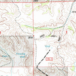 United States Geological Survey Wannagan Creek East, ND (1997, 24000-Scale) digital map