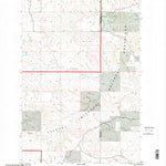 United States Geological Survey Wannagan Creek West, ND (1997, 24000-Scale) digital map