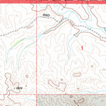 United States Geological Survey Wannagan Creek West, ND (1997, 24000-Scale) digital map