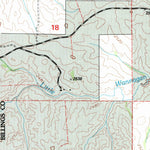 United States Geological Survey Wannagan Creek West, ND (1997, 24000-Scale) digital map