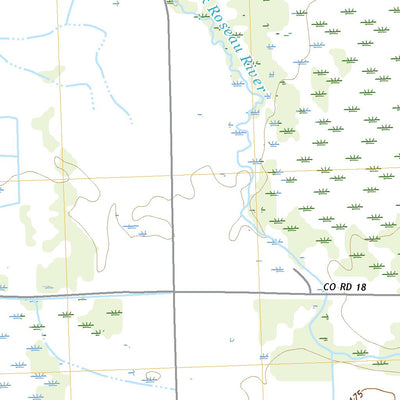 United States Geological Survey Wannaska SW, MN (2022, 24000-Scale) digital map