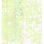 United States Geological Survey Wannee, FL (1968, 24000-Scale) digital map