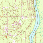 United States Geological Survey Wannee, FL (1968, 24000-Scale) digital map
