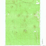 United States Geological Survey Wanoga Butte, OR (1963, 24000-Scale) digital map