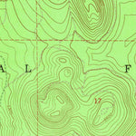 United States Geological Survey Wanoga Butte, OR (1963, 24000-Scale) digital map
