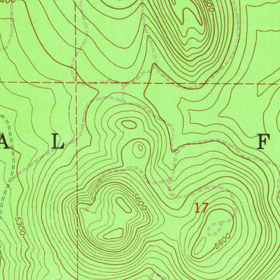 United States Geological Survey Wanoga Butte, OR (1963, 24000-Scale) digital map