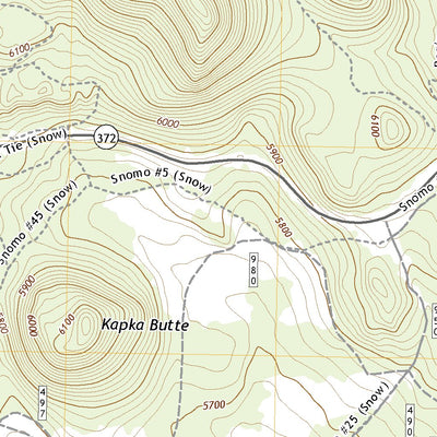 United States Geological Survey Wanoga Butte, OR (2020, 24000-Scale) digital map