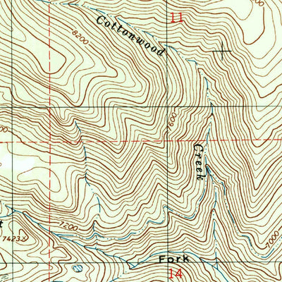United States Geological Survey Wanship, UT (1997, 24000-Scale) digital map