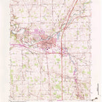 United States Geological Survey Wapakoneta, OH (1961, 24000-Scale) digital map