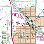 United States Geological Survey Wapato, WA (1958, 24000-Scale) digital map