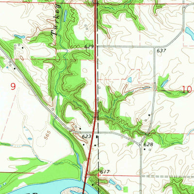 United States Geological Survey Wapello, IA (1965, 24000-Scale) digital map