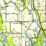 United States Geological Survey Wapello, IA-IL (1946, 62500-Scale) digital map