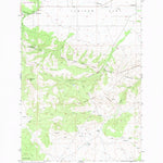 United States Geological Survey Wapinitia, OR (1962, 24000-Scale) digital map