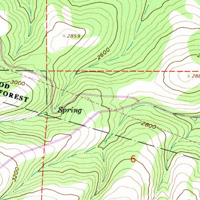 United States Geological Survey Wapinitia, OR (1962, 24000-Scale) digital map