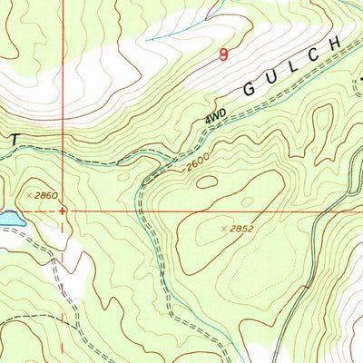 United States Geological Survey Wapinitia, OR (1996, 24000-Scale) digital map