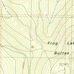 United States Geological Survey Wapinitia Pass, OR (1985, 24000-Scale) digital map