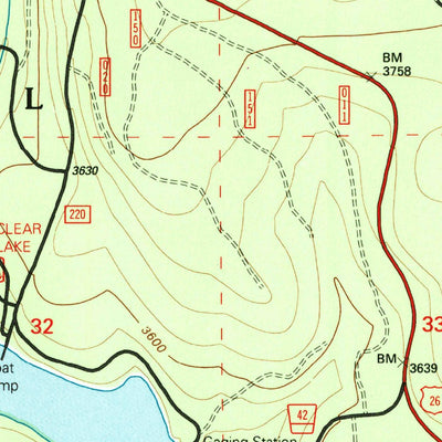 United States Geological Survey Wapinitia Pass, OR (1996, 24000-Scale) digital map