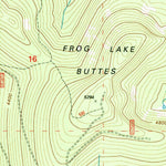 United States Geological Survey Wapinitia Pass, OR (1996, 24000-Scale) digital map
