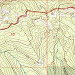 United States Geological Survey Wapiti Lake, MT (1999, 24000-Scale) digital map